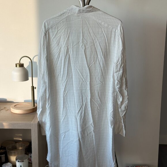 Aritzia Wilfred Free Soft Plaid 100%Rayon Shirt Dress Size S Excellent Condition - Picture 6 of 7